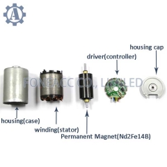 FABL3640, 36 mm kleiner bürstenloser Gleichstrom-Elektromotor mit Innenrotor