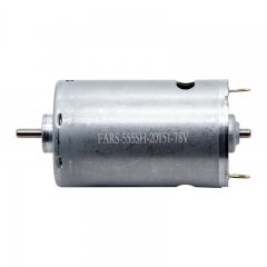 FARS-555 Mikrobürsten-DC-Elektromotor mit 36 ​​mm Durchmesser