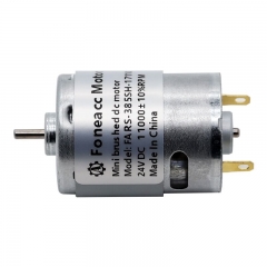 FARS-385 Mikrobürsten-DC-Elektromotor mit 28 mm Durchmesser