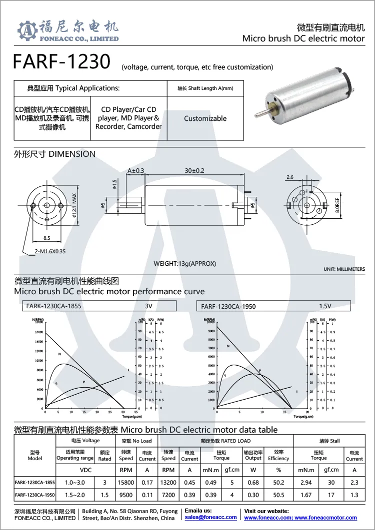 rf-1230 12 mm Mikrobürsten-DC-Elektromotor.webp