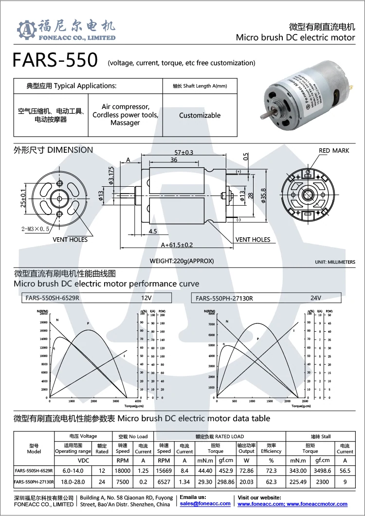 rs-550 36 mm Mikrobürsten-DC-Elektromotor.webp